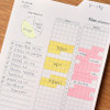 Usage example of Plepic Big Index Sticky Planner Notepad