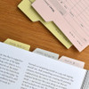 Usage example of Plepic Big Index Sticky Planner Notepad
