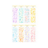 Mellee Factory Milky Way Confetti Removable Sticker Pack