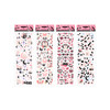 Mellee Factory Black Pink Removable Holographic Sticker Pack