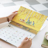 Usage example of Indigo 2025 Kim Ji Hyuck Illustration Wall Calendar
