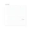 Lined Note - Indigo 2027 The Temperature Of The Day Slim Dated Weekly Diary