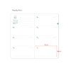 Weekly Plan - Indigo 2027 The Temperature Of The Day Slim Dated Weekly Diary