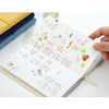 Monthly Plan - Indigo 2027 The Temperature Of The Day Slim Dated Weekly Diary