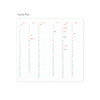 Yearly Plan - Indigo 2027 The Temperature Of The Day Slim Dated Weekly Diary
