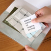 PVC Cover with Pocket - Indigo 2027 Lunar Dated Weekly Diary