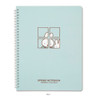 Mint - Miffy B5 Wire Binding Lined Notebook