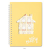 Yellow - Miffy Shape B6 Wire Binding Lined Notebook