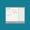 100 Days - Gunmangzeung 2027 Check Dual Life Desk Calendar