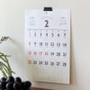 Usage example of Indigo 2026 Lunar Colorful Retro A4 Wall Calendar