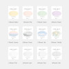 Option - Plepic Moist Round Tracing Sticky Notepad