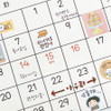 180gsm paper - Indigo 2027 Daily Life A4 Wall Calendar
