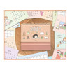 Warm Illustration - Indigo 2027 Daily Life Desk Calendar