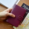 Purple wine - Plepic Gentle Travel Passport Cover