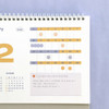 Back - Iconic 2026 Color Palette Desk Calendar