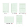 Planner pages - Iconic Flow 6 Months Desk Study Planner