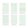 Planner pages - Iconic Flow 6 Months Desk Study Planner