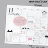 Monthly Plan - Iconic 2026 Doodle A5 Dated Weekly Planner