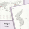 Maps - Iconic 2026 Simple Small Dated Weekly Planner Diary
