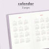 Calendar - Iconic 2026 Simple Small Dated Weekly Planner Diary