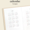 Calendar - 2027 Simple Medium Dated Weekly Planner