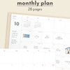 Monthly plan - 2027 Simple Medium Dated Weekly Planner