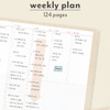Weekly plan - 2027 Simple Medium Dated Weekly Planner