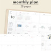 Monthly plan - 2027 Simple Large Dated Monthly Planner