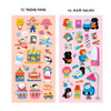 Option - Iconic Joy Mini Removable Sticker Pack Of 8 Sheets