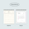 Calendar Pages - ICONIC 2027 Standing Flip Monthly Desk Calendar