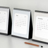 Back - ICONIC 2027 Standing Flip Monthly Desk Calendar