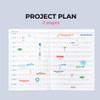 Project Plan -  Iconic 2026 Record On A5 Dated Weekly Diary Planner
