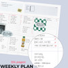 Weekly plan - Iconic 2026 Record On A5 Dated Weekly Diary Planner