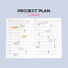 Project Plan - ICONIC 2027 Record On A5 Dated Weekly Diary Planner