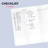 Checklist - ICONIC 2027 Record On A5 Dated Weekly Diary Planner