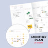 Monthly Plan - ICONIC 2027 Record On A5 Dated Weekly Diary Planner