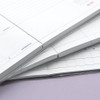 Opens flat - Iconic 2026 Record On B6 Dated Weekly Diary Planner