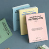 Iconic 2026 Record On B6 Dated Weekly Diary Planner