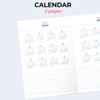 Calendar - Iconic 2026 Record On B6 Dated Weekly Diary Planner