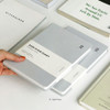 01 Light Grey - Iconic 2026 Flow Dated Weekly Diary Planner