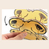 Scratch-resistant film - Iconic Friends Acrylic Pen Holder