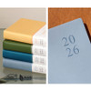PU hardcover - Indigo 2026 Official B6 Dated Daily Planner