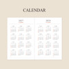 Calendar - Indigo 2027 Official B6 Dated Daily Diary Journal