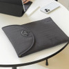 Charcoal - Romane Brunch Brother 365 Letter 13 inch iPad Sleeve Case