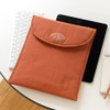brick red - Romane Brunch Brother 365 Letter 13 inch iPad Sleeve Case