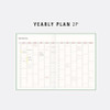 Yearly Plan - Antenna Shop 2026 Table Talk B5 Dated Monthly Planner