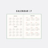 Calendar - Antenna Shop 2026 Table Talk B5 Dated Monthly Planner