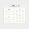 Calendar - Antenna Shop 2027 Table Talk B5 Dated Monthly Planner