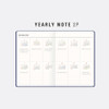 Yearly Note - Antenna Shop 2026 Table Talk A5 Dated Monthly Planner