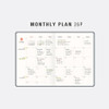 Monthly Plan - Antenna Shop 2026 Table Talk A4 Dated Weekly Planner